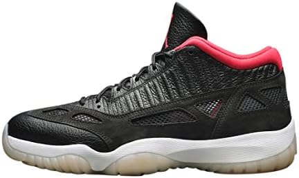Amazon.com | Jordan Men's 11 Retro Low IE Bred Black/True Red